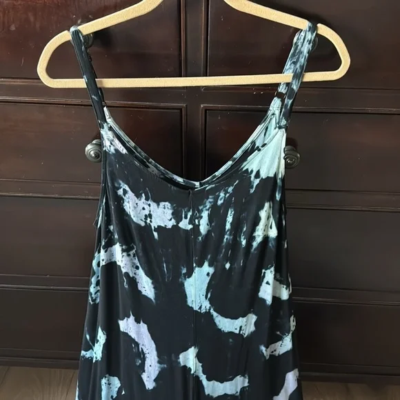 Torrid Super Soft Knit Culotte Jumpsuit Womens 1 Tie dye Bohemian loungewear - Picture 3 of 10